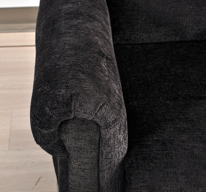 Kingsbury Black Fabric Rise & Recline Mobility Chair