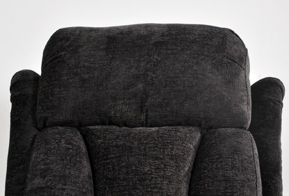 Hunson Black Fabric Rise & Recline Mobility Chair
