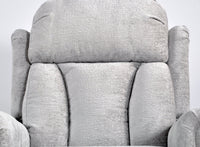 Hunson Light Grey Fabric Rise & Recline Mobility Chair - Furniture Instore
