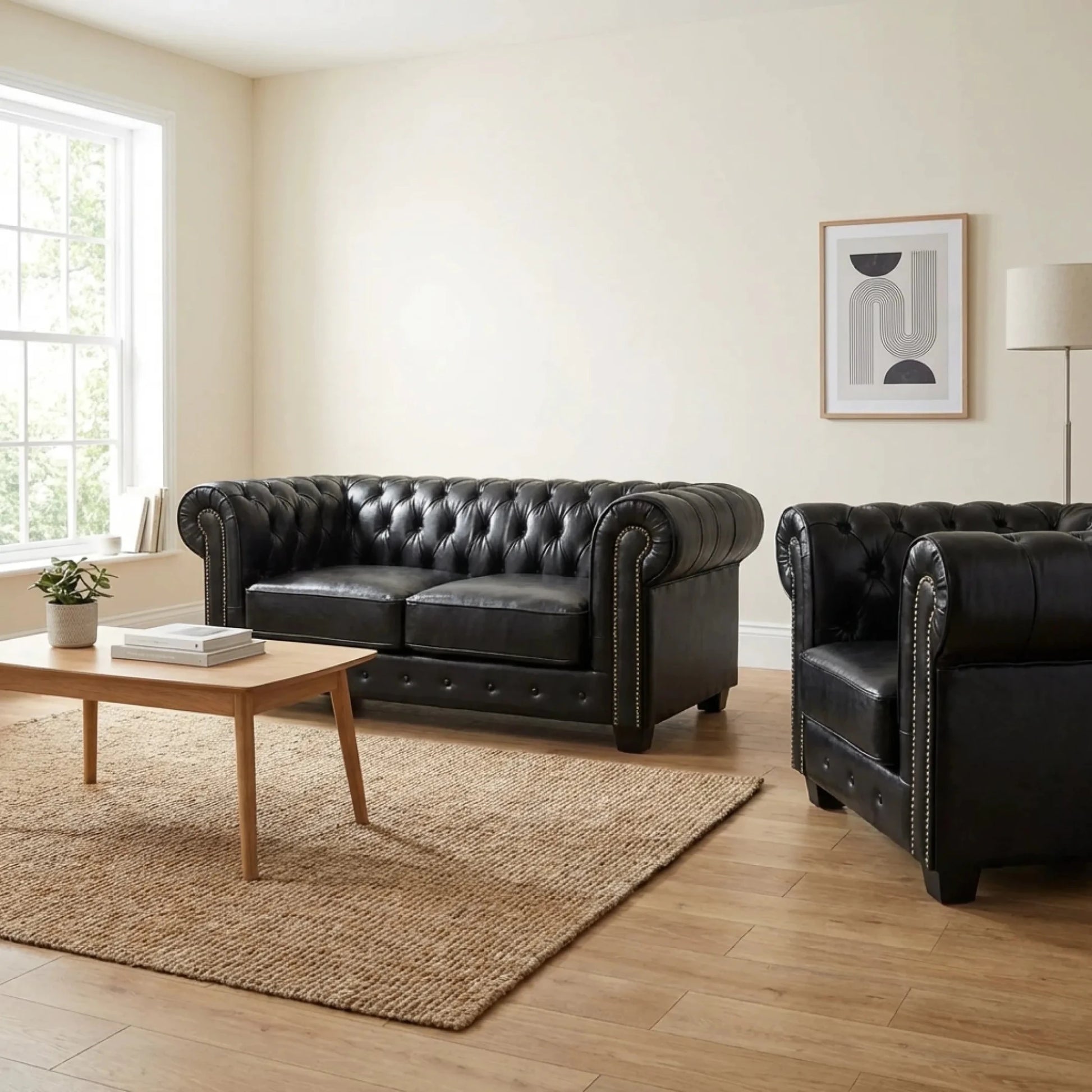 chesterfield-black-leather-antique-3-1-seater-sofa-set