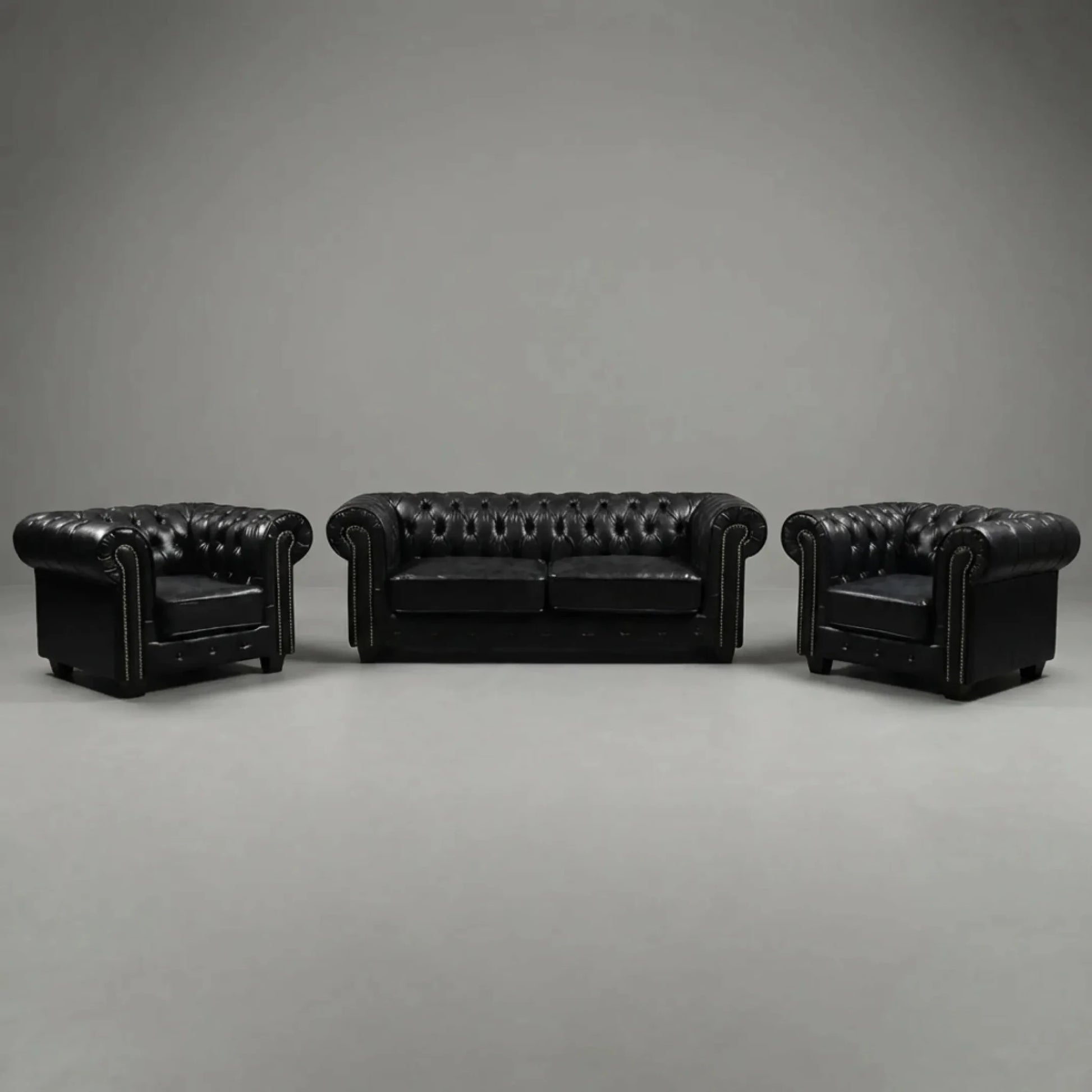 antique-black-leather-chesterfield-3-1-1-seater-sofa-set
