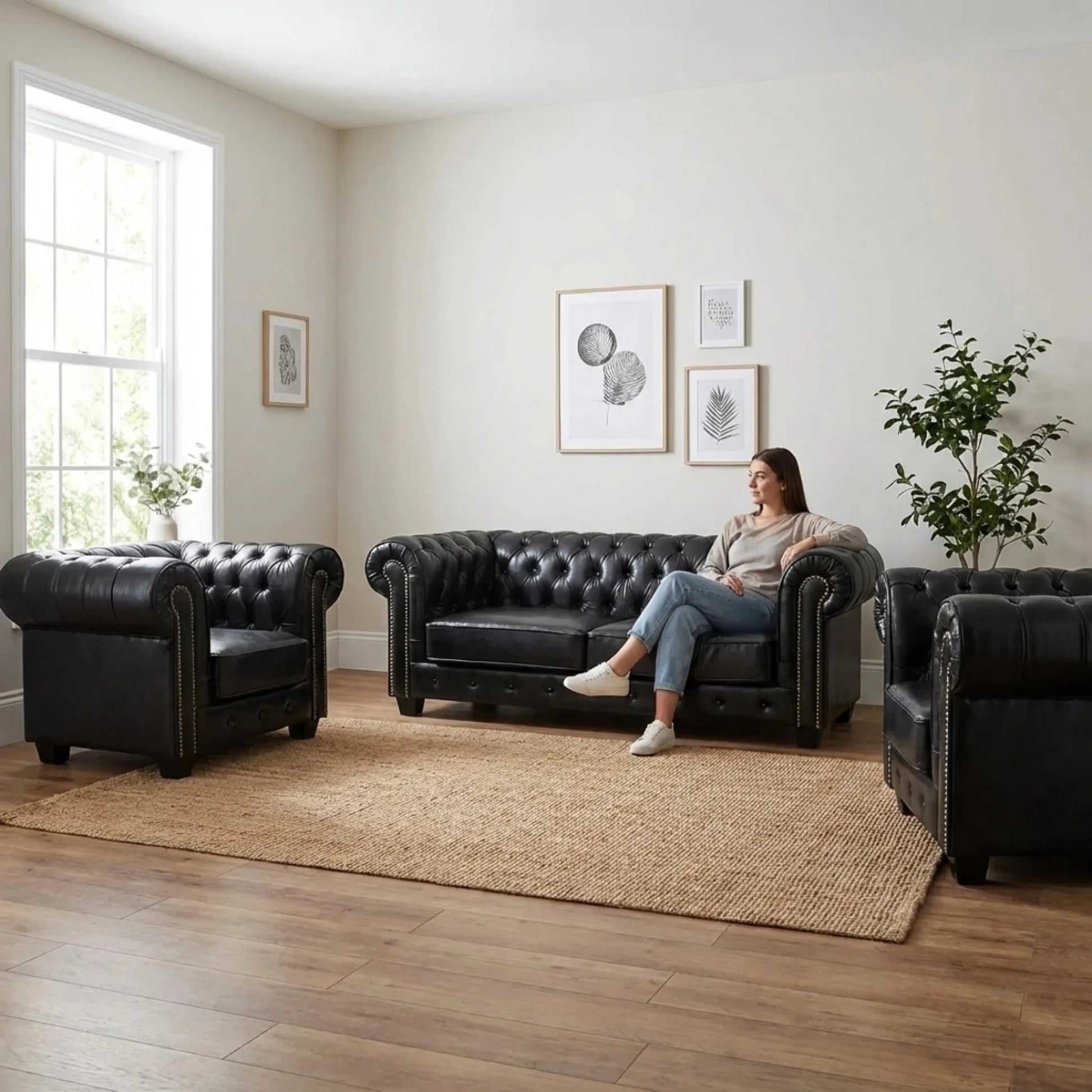 chesterfield-black-leather-antique-3-1-1-seater-sofa-set