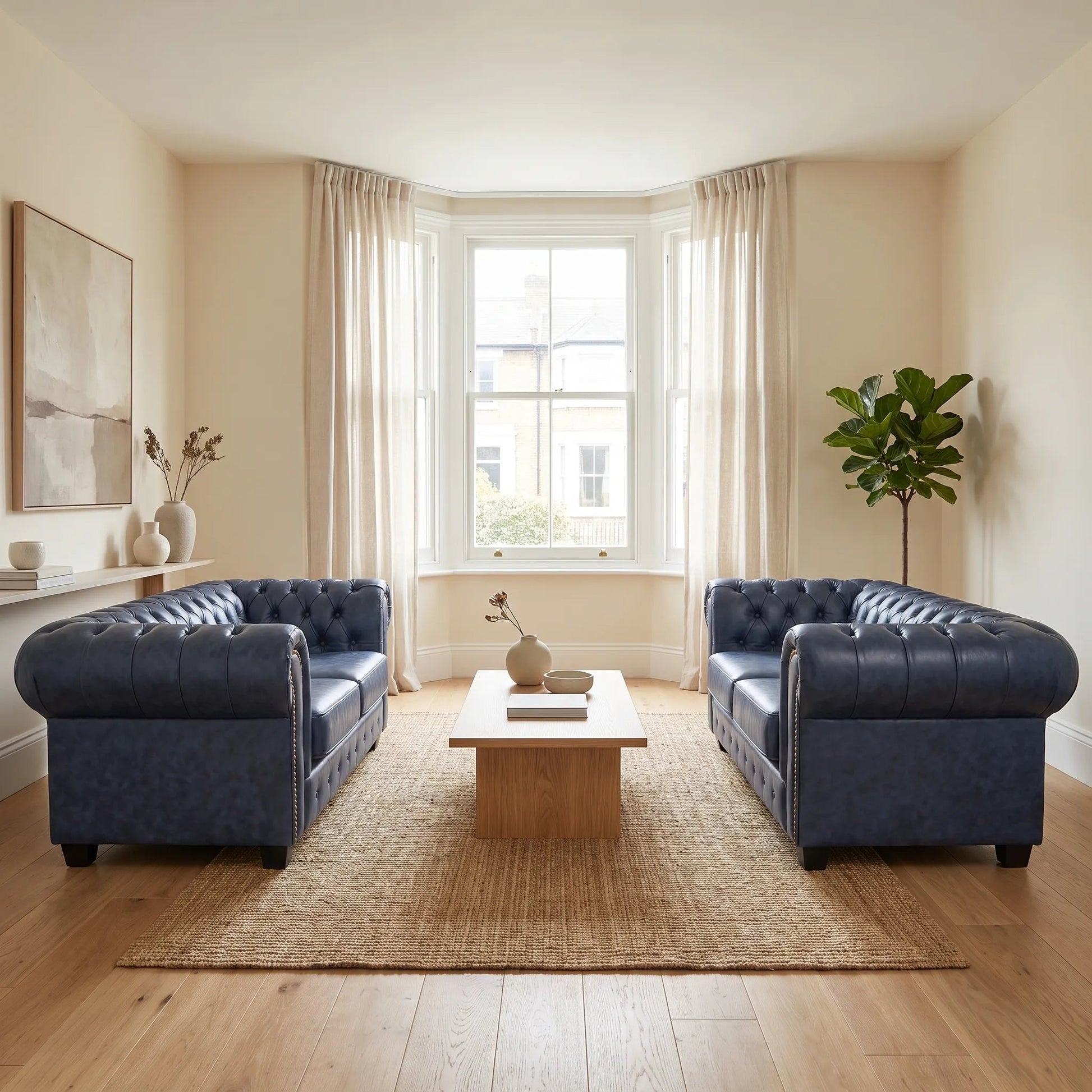 chesterfield-blue-leather-antique-2-2-seater-sofa-set