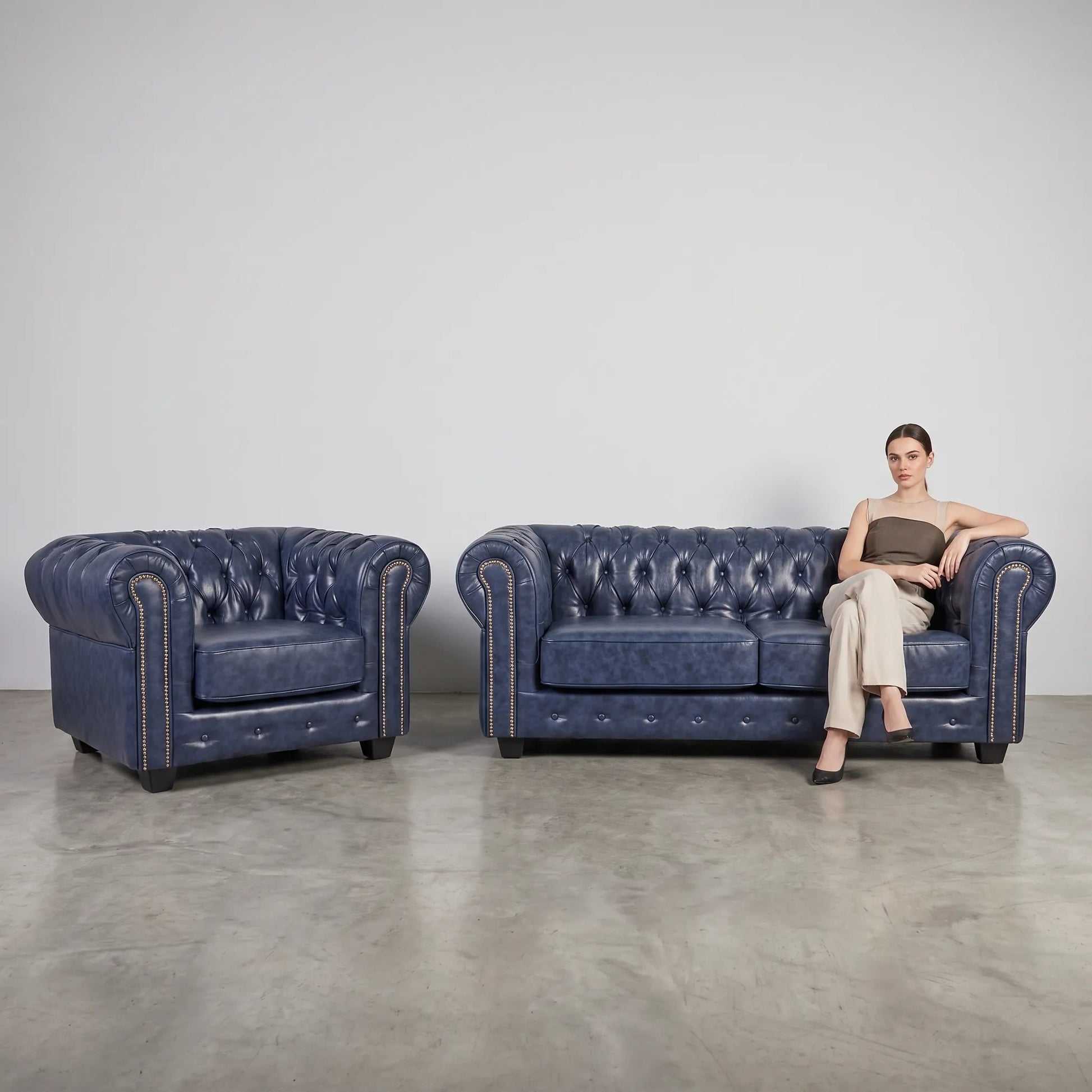 chesterfield-antique-blue-leather-3-1-seater-sofa-set