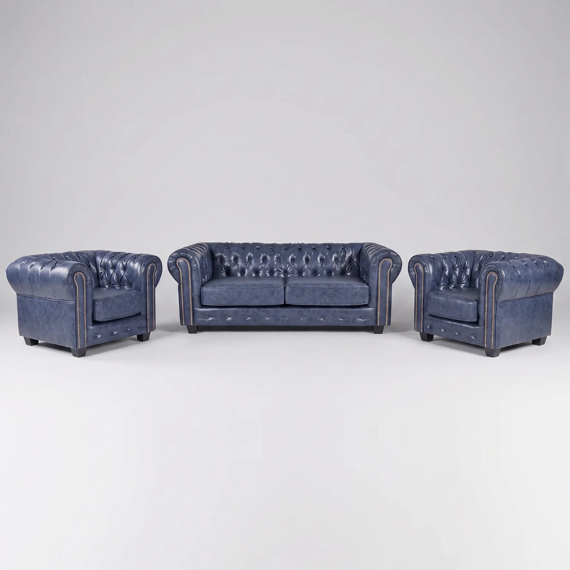 chesterfield-blue-leather-buttoned-3-1-1-seater-sofa-set