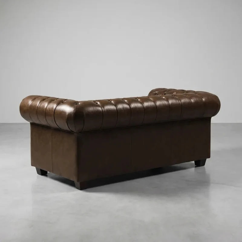chesterfield-brown-leather-antique-2-seater-sofa-3-2-seater-sofa-set-accent-instore-tufted-button-rolled-arm-scroll-wooden-feet-traditional-english-vintage-classic-design-handcrafted-premium-upholstery-luxury