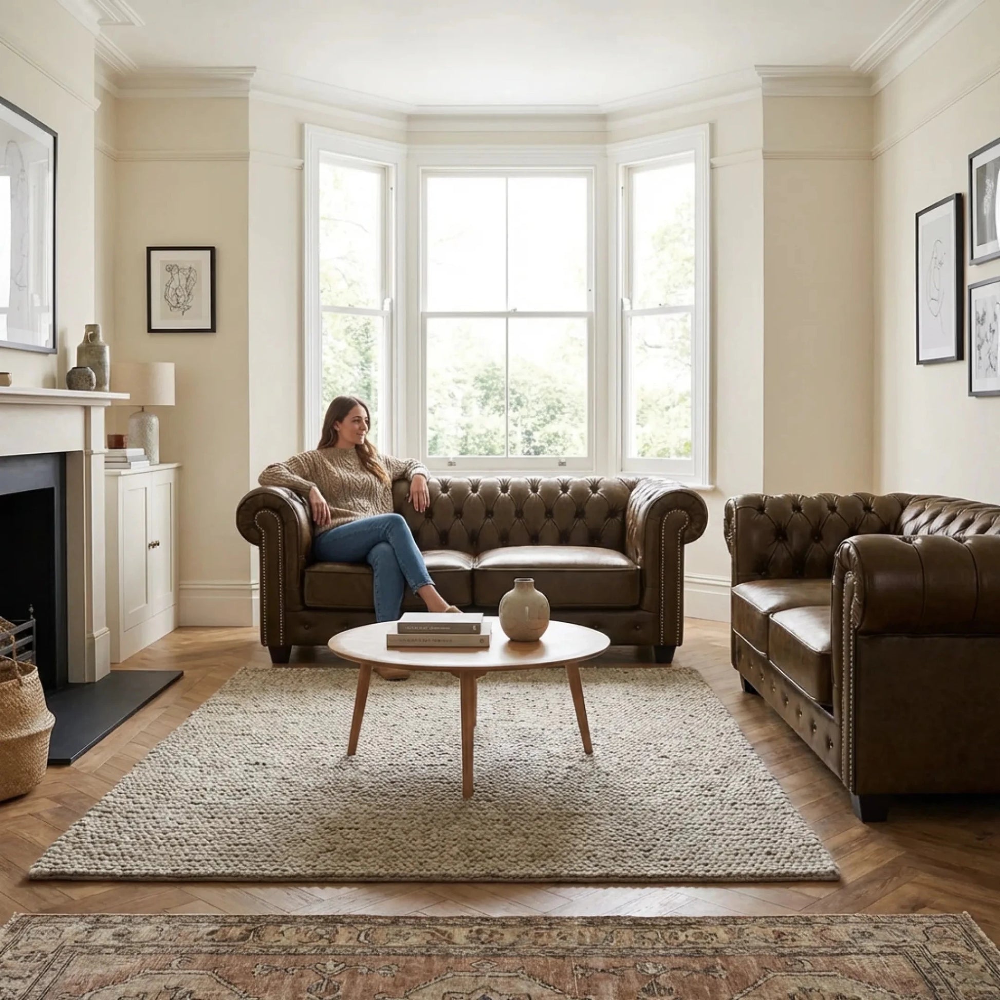 chesterfield-brown-leather-antique-3-2-seater-sofa-set