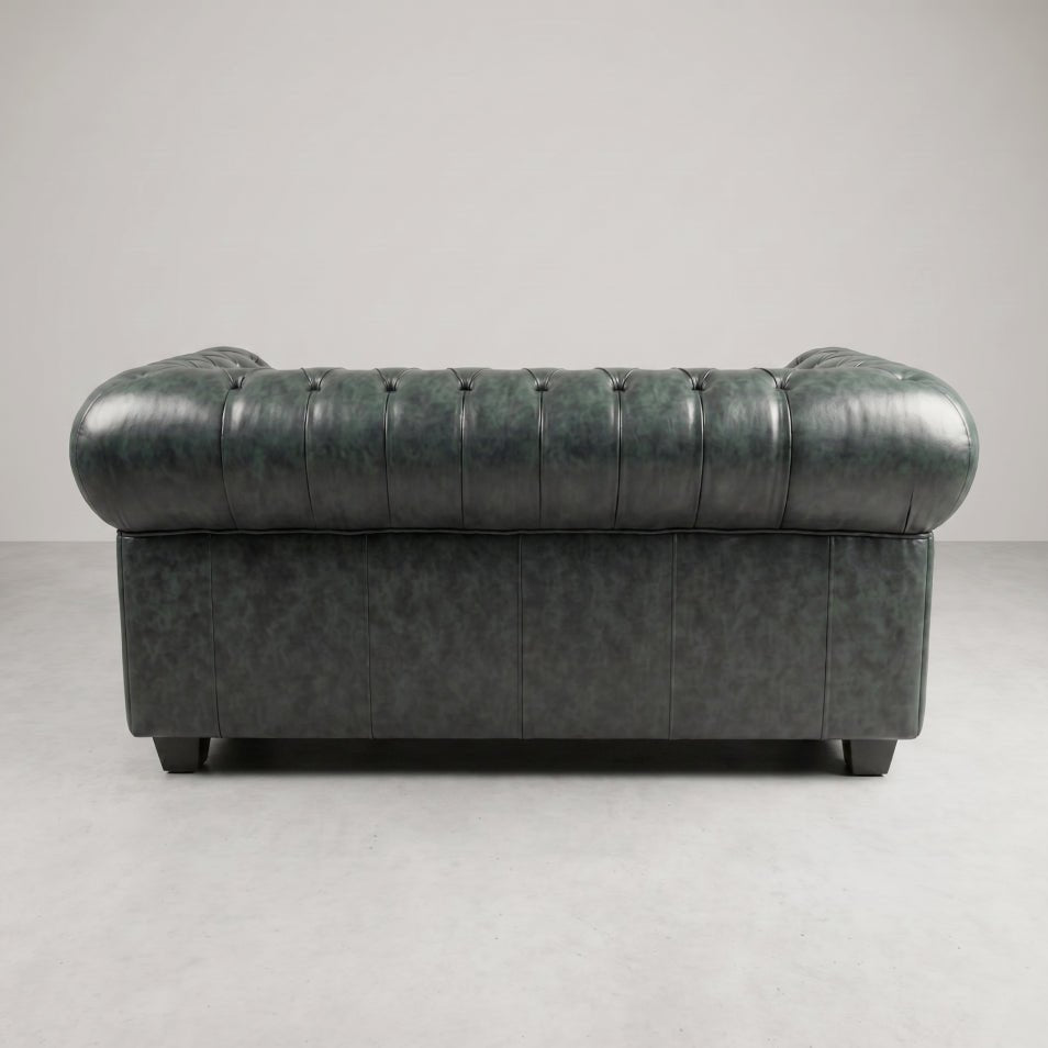 buttoned-green-leather-chesterfield-2-seater-sofa
