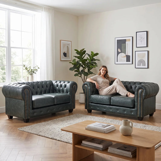 chesterfield-green-leather-antique-2-2-seater-sofa-set