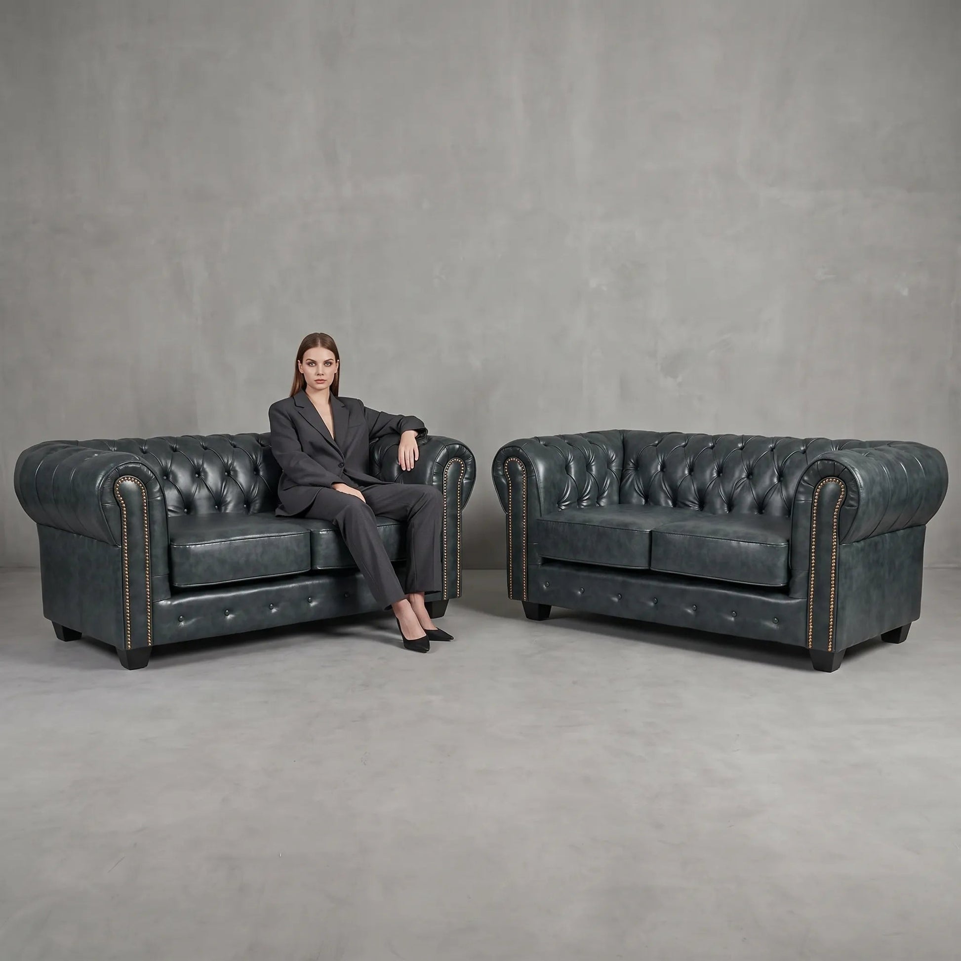 chesterfield-green-leather-2-2-seater-sofa-set