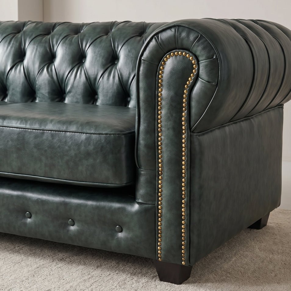 chesterfield-green-leather-antique-3-seater-sofa