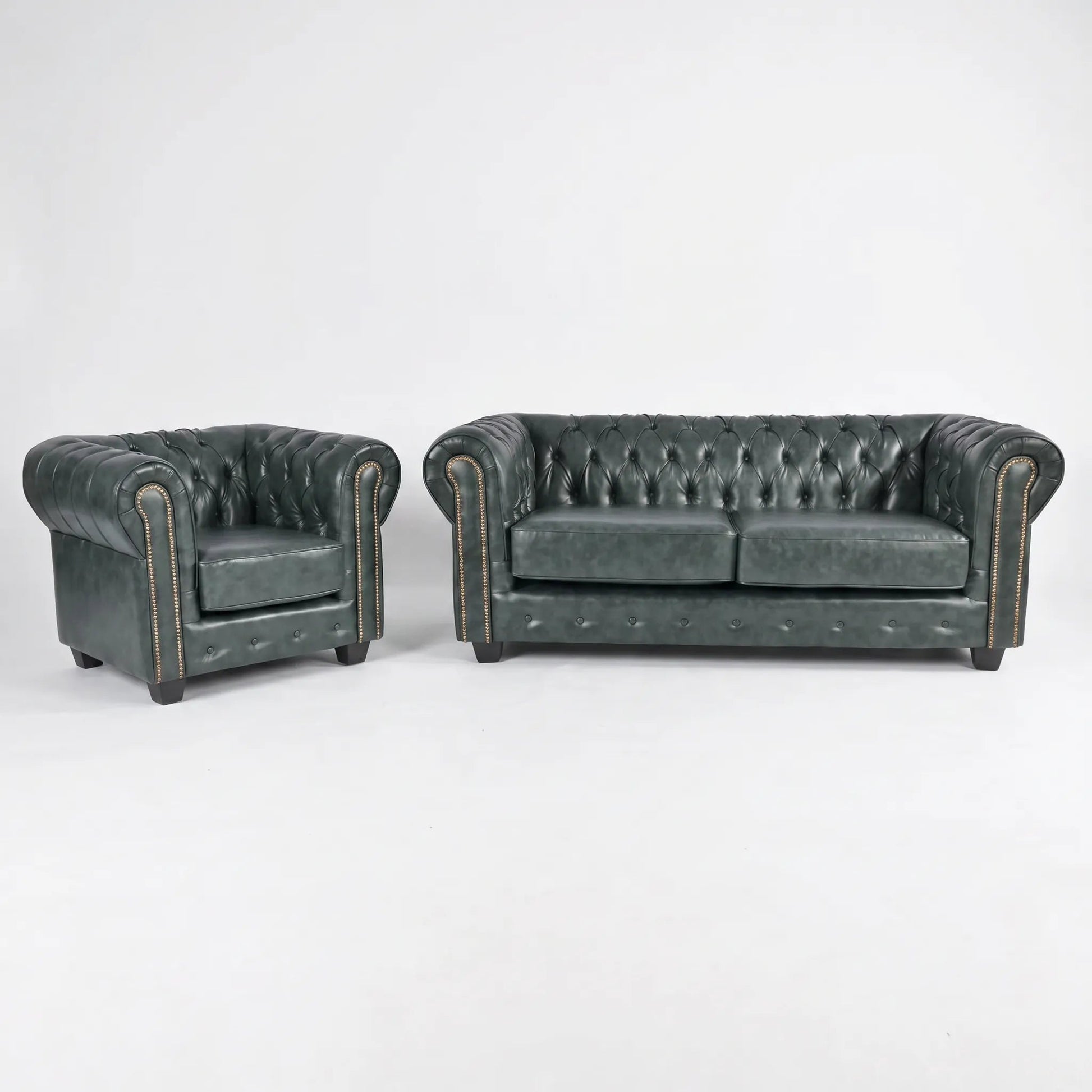 green-leather-chesterfield-antique-3-1-seater-sofa-set