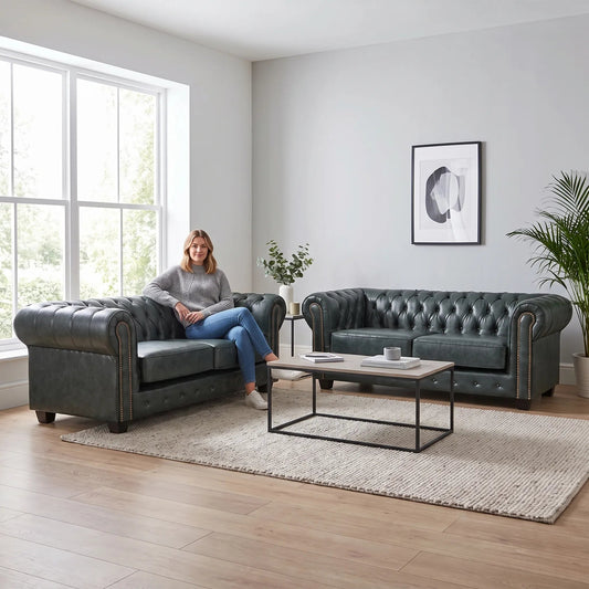 chesterfield-antique-green-leather-3-3-seater-sofa-set
