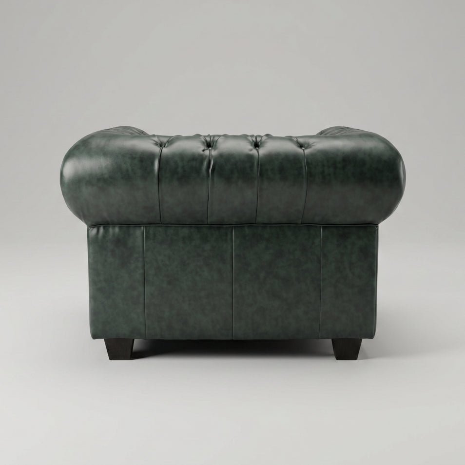 traditional-green-leather-chesterfield-armchair