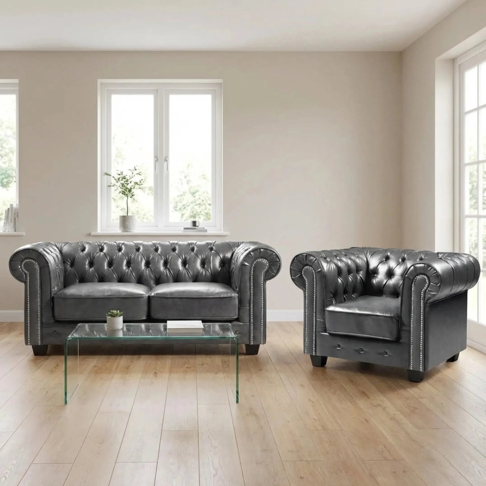 chesterfield-grey-leather-antique-2-1-seater-sofa-set