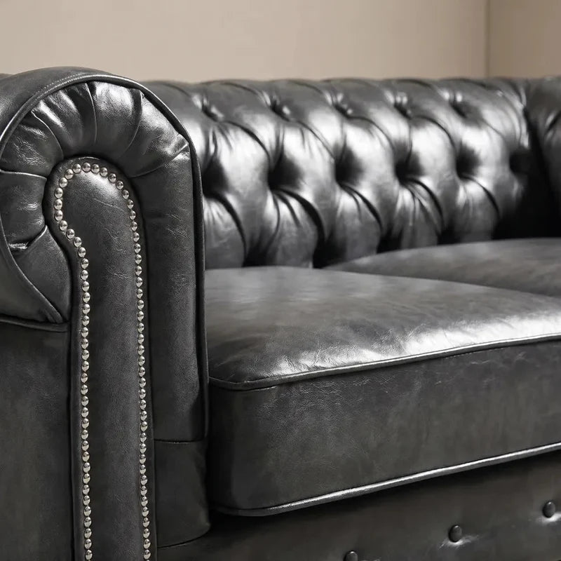 chesterfield-grey-leather-antique-3-1-seater-sofa-set-3-seater-sofa-view-1