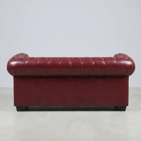 chesterfield-red-leather-antique-2-1-seater-sofa-set-2-seater-sofa-view-2