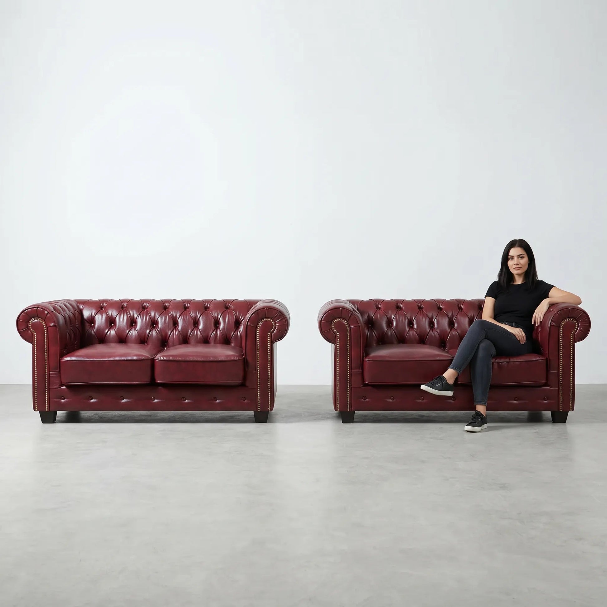 chesterfield-red-leather-antique-2-2-seater-sofa-set