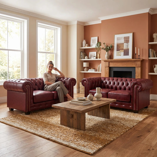 red-leather-chesterfield-antique-2-2-seater-sofa-set