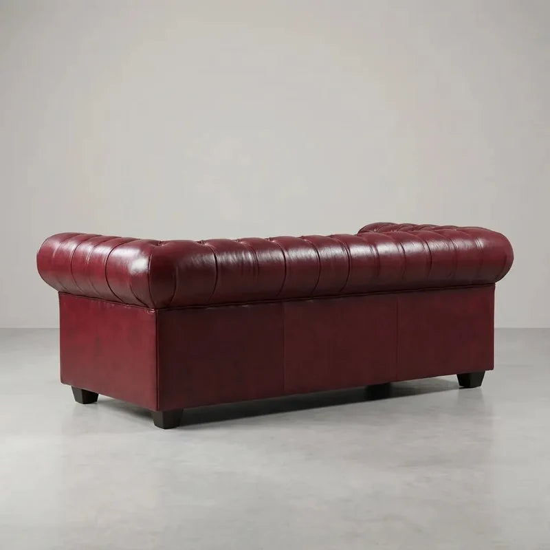 chesterfield-red-leather-antique-3-3-seater-sofa-set-3-seater-sofa-view-4