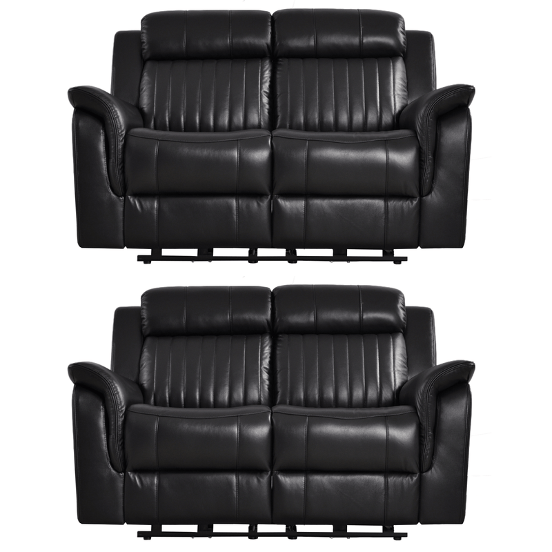 Cidliano 2-seater sofa set (2+2) front-facing on a white background, highlighting the matching design and modern upholstery.