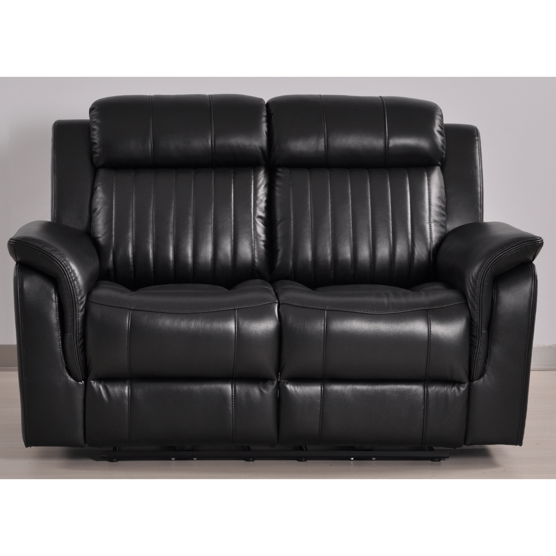 Cidliano 2-seater sofa front-facing in a stylish roomset with contemporary decor and warm ambient lighting.