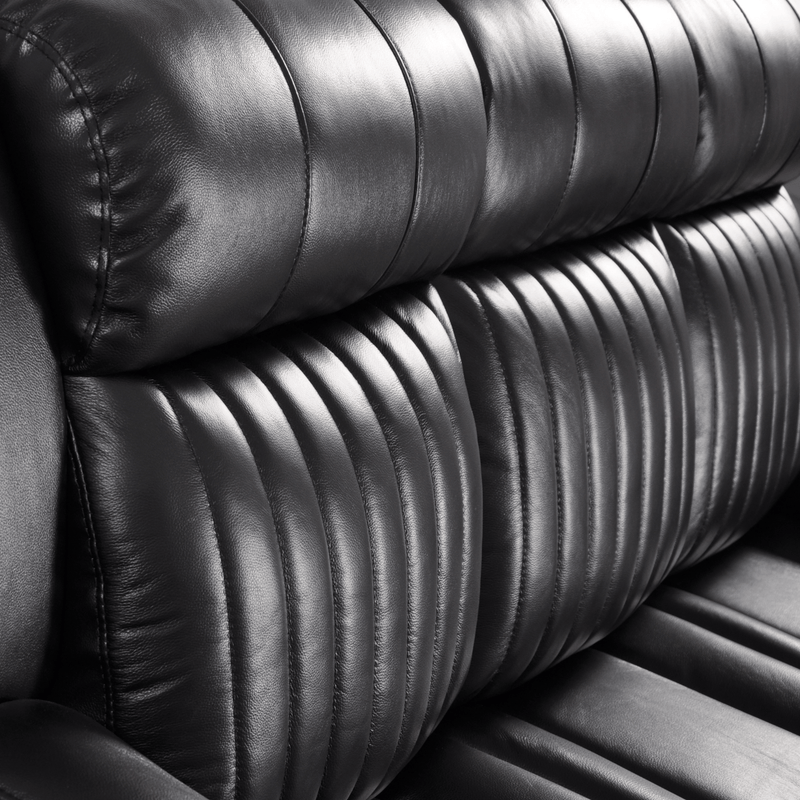 Cidliano sofa close-up highlighting the material texture and precise craftsmanship.