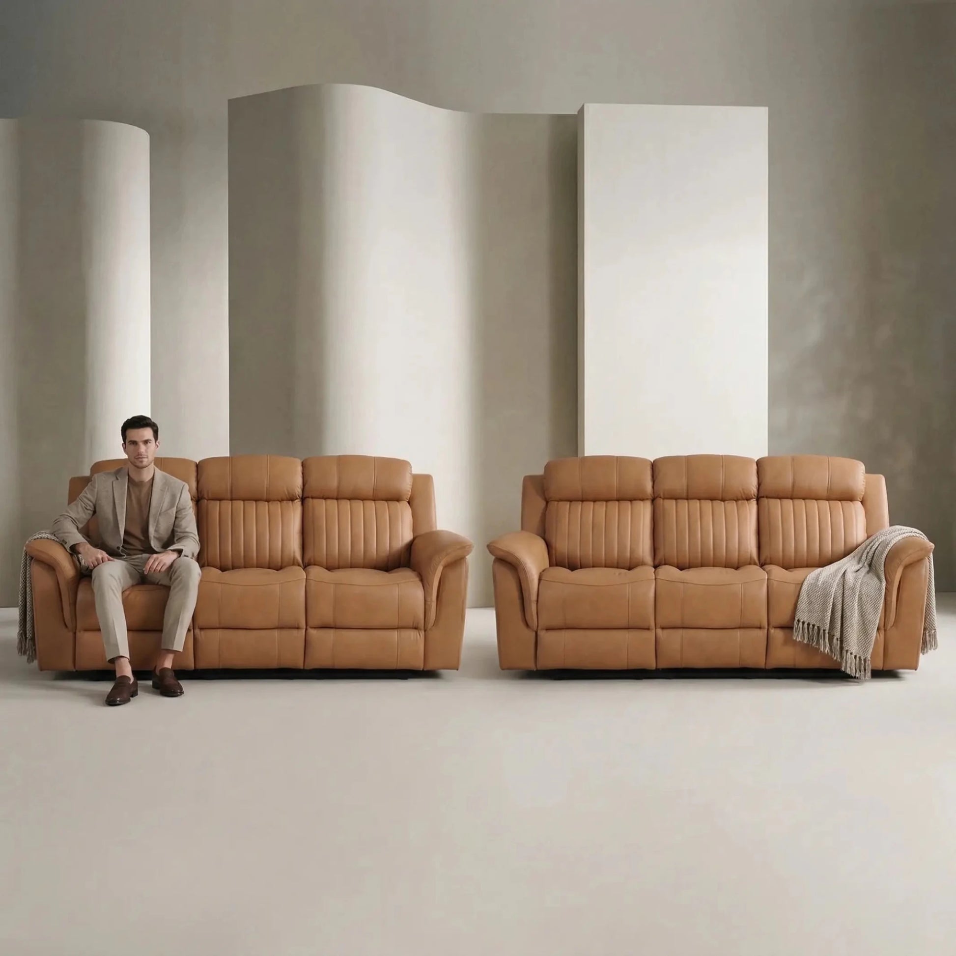 cidliano-genuine-leather-caramel-recliner-sofa-pair
