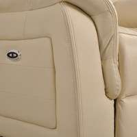 Cidliano Cream 2 Seater – close-up shot of a cream-colored two-seater sofa showcasing material and craftsmanship.