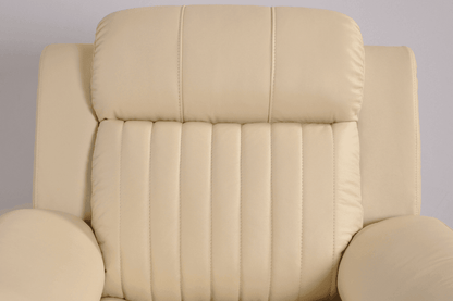 Cidliano Genuine Leather Cream Electric Power Recliner 3+2+1 Seater Sofa Set