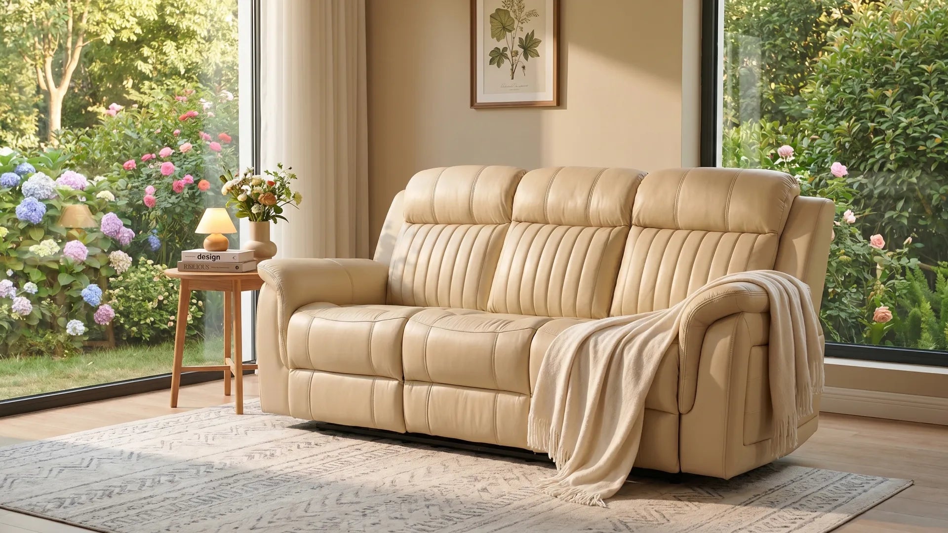 cidliano-cream-leather-electric-recliner-sofa