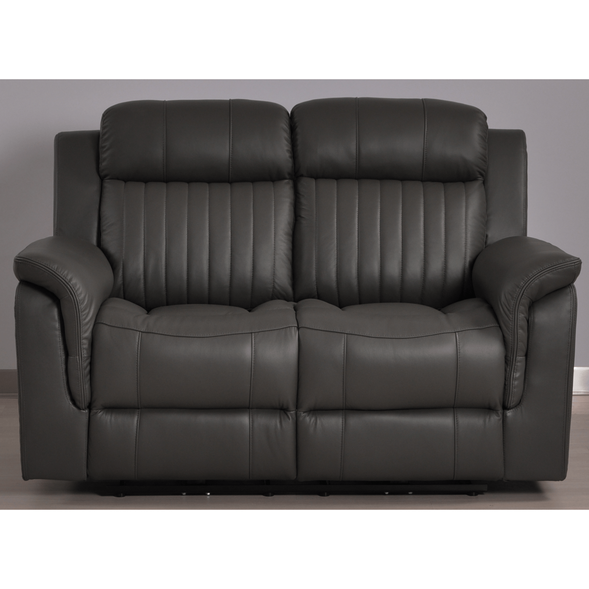 Cidliano Genuine Leather Grey Electric Power Recliner 2+1 Seater Sofa Set - Furniture Instore