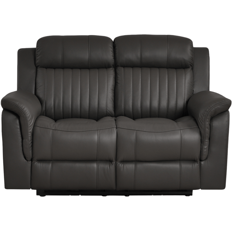 Cidliano Genuine Leather Grey Electric Power Recliner 2+1+1 Seater Sofa Set - Furniture Instore