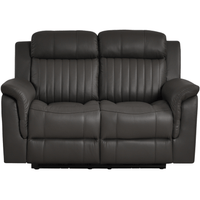 Cidliano Genuine Leather Grey Electric Power Recliner 2+2 Seater Sofa Set - Furniture Instore