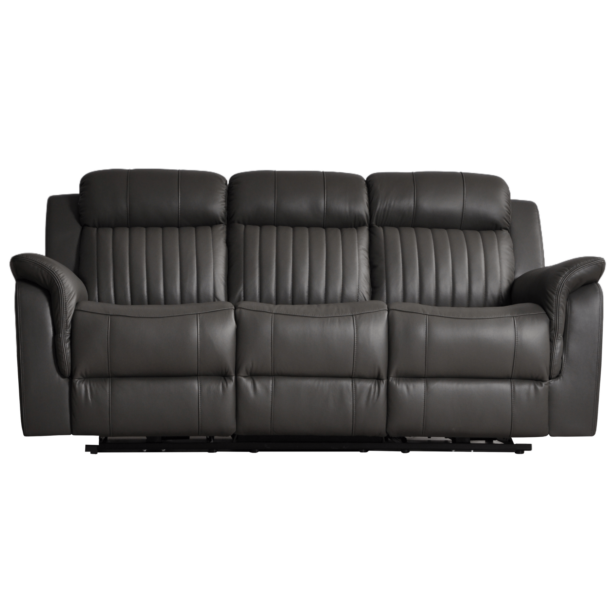 Genuine Leather Electric Recliner 3 Seater Sofa