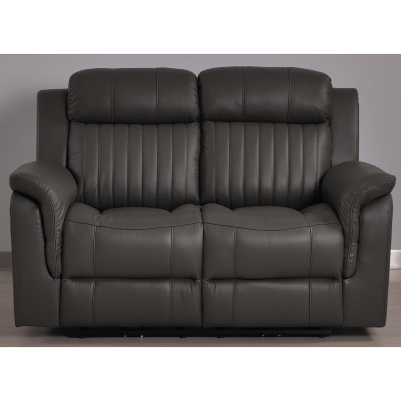 Cidliano Genuine Leather Grey Electric Power Recliner 3+2+1 Seater Sofa Set - Furniture Instore