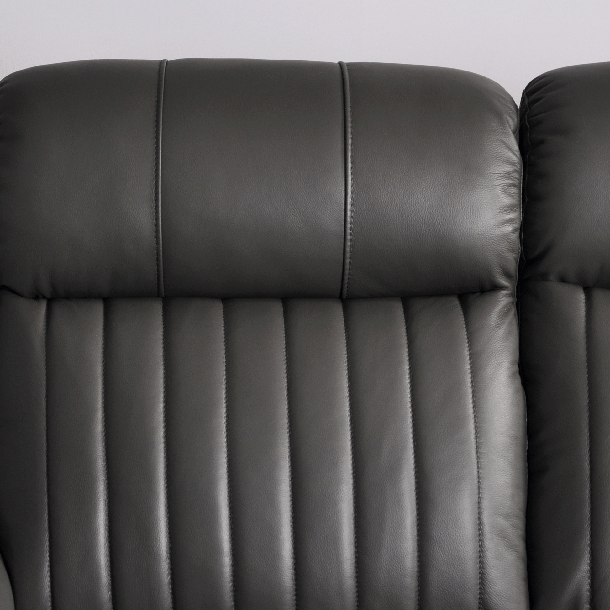 Cidliano Genuine Leather Grey Electric Power Recliner 3+2+1 Seater Sofa Set - Furniture Instore