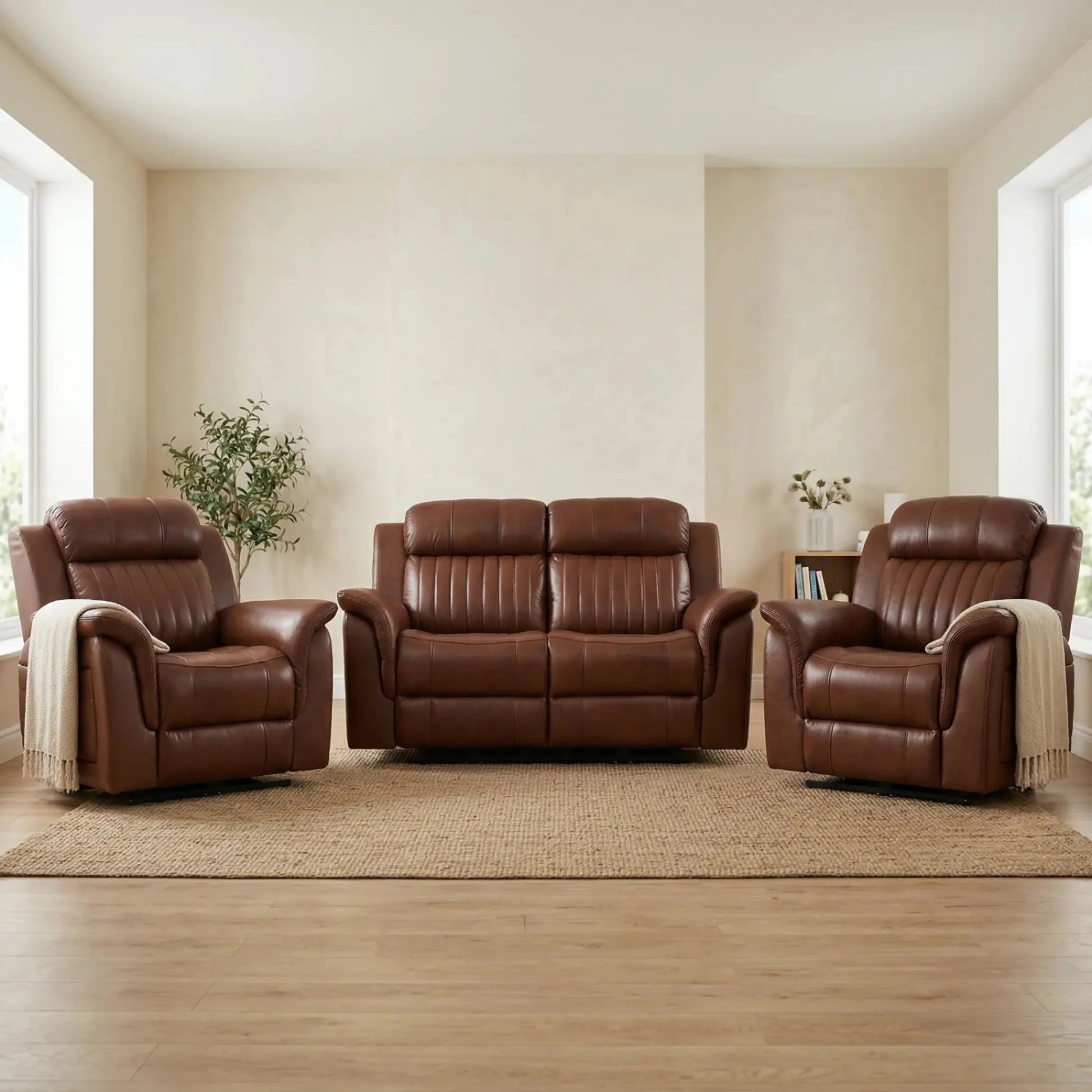cidliano-genuine-leather-tan-electric-recliner-sofa-set