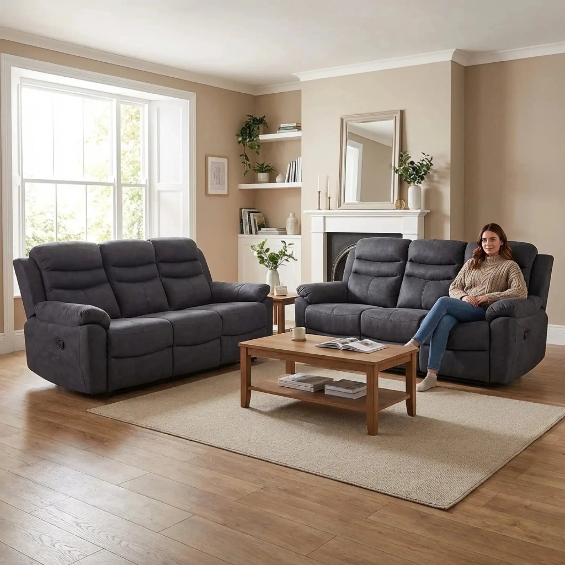 conway-fabric-grey-recliner-sofa-pair