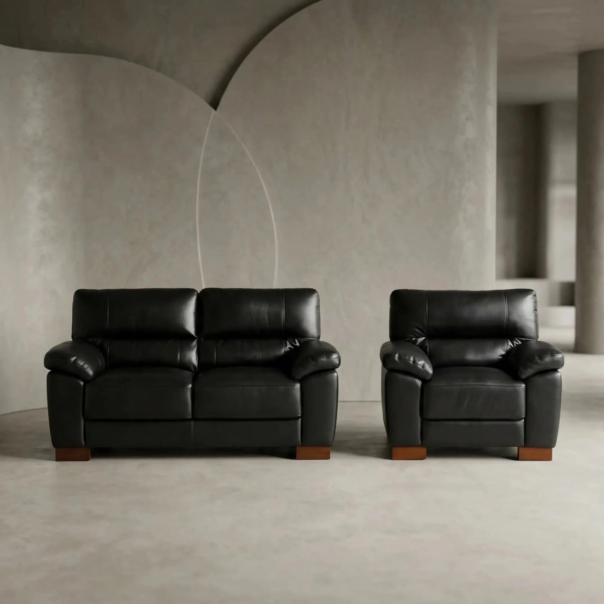 black-2-1-seater-leather-sofa-set