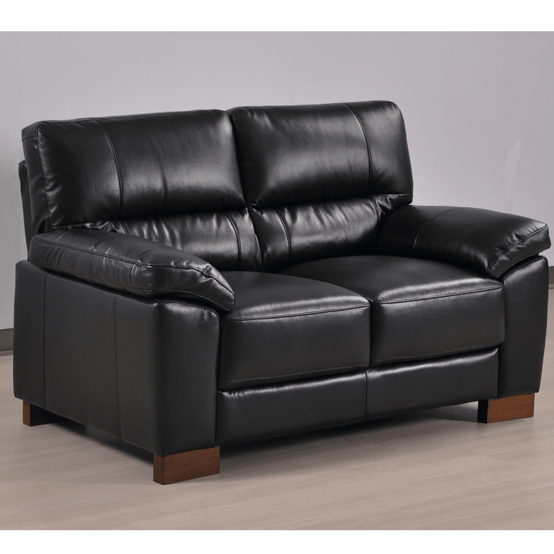 Dalmore Black roomset angled view on white background with modern sleek design