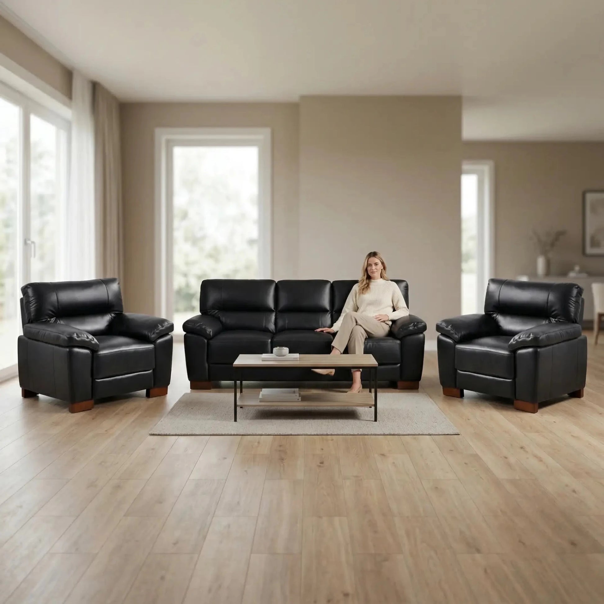 black-3-1-1-seater-leather-sofa-set