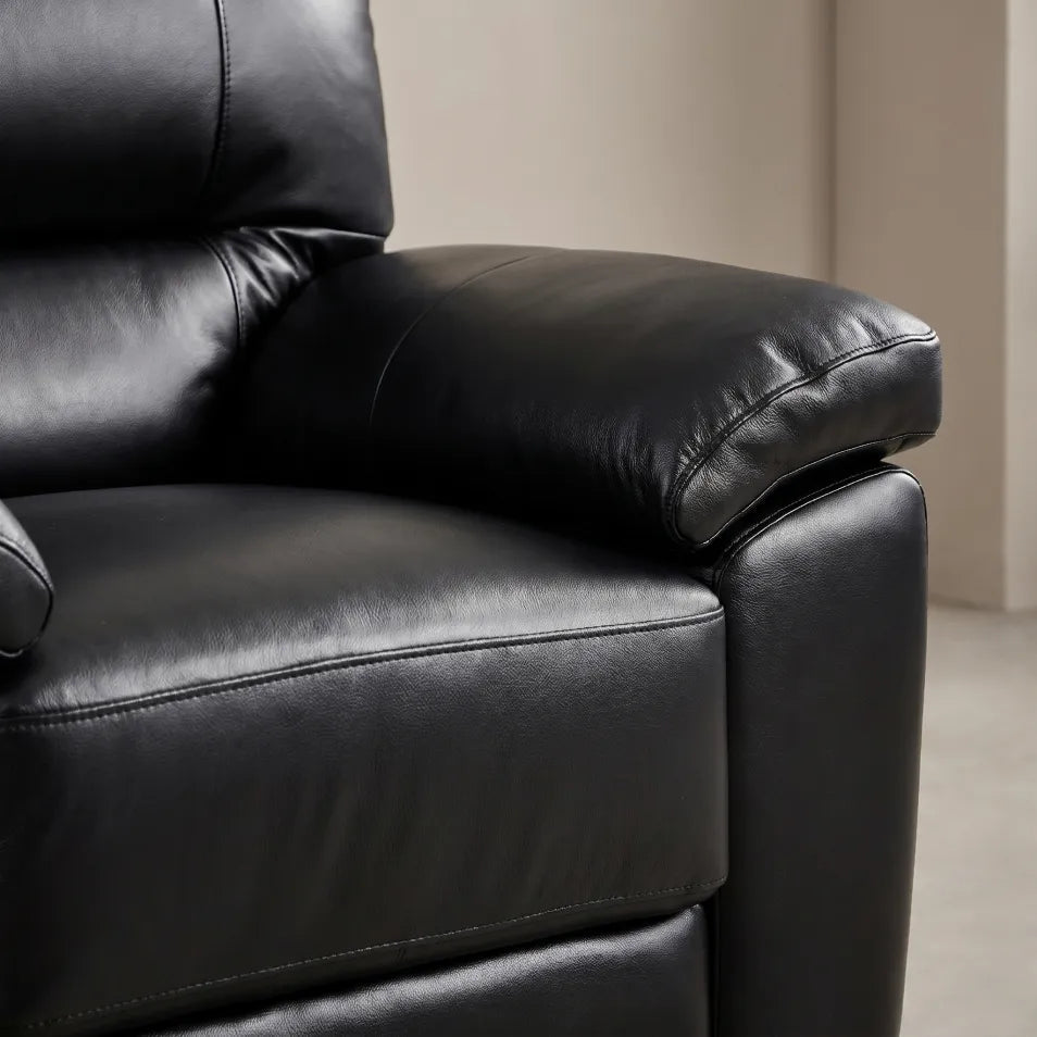 black-leather-accent-chair