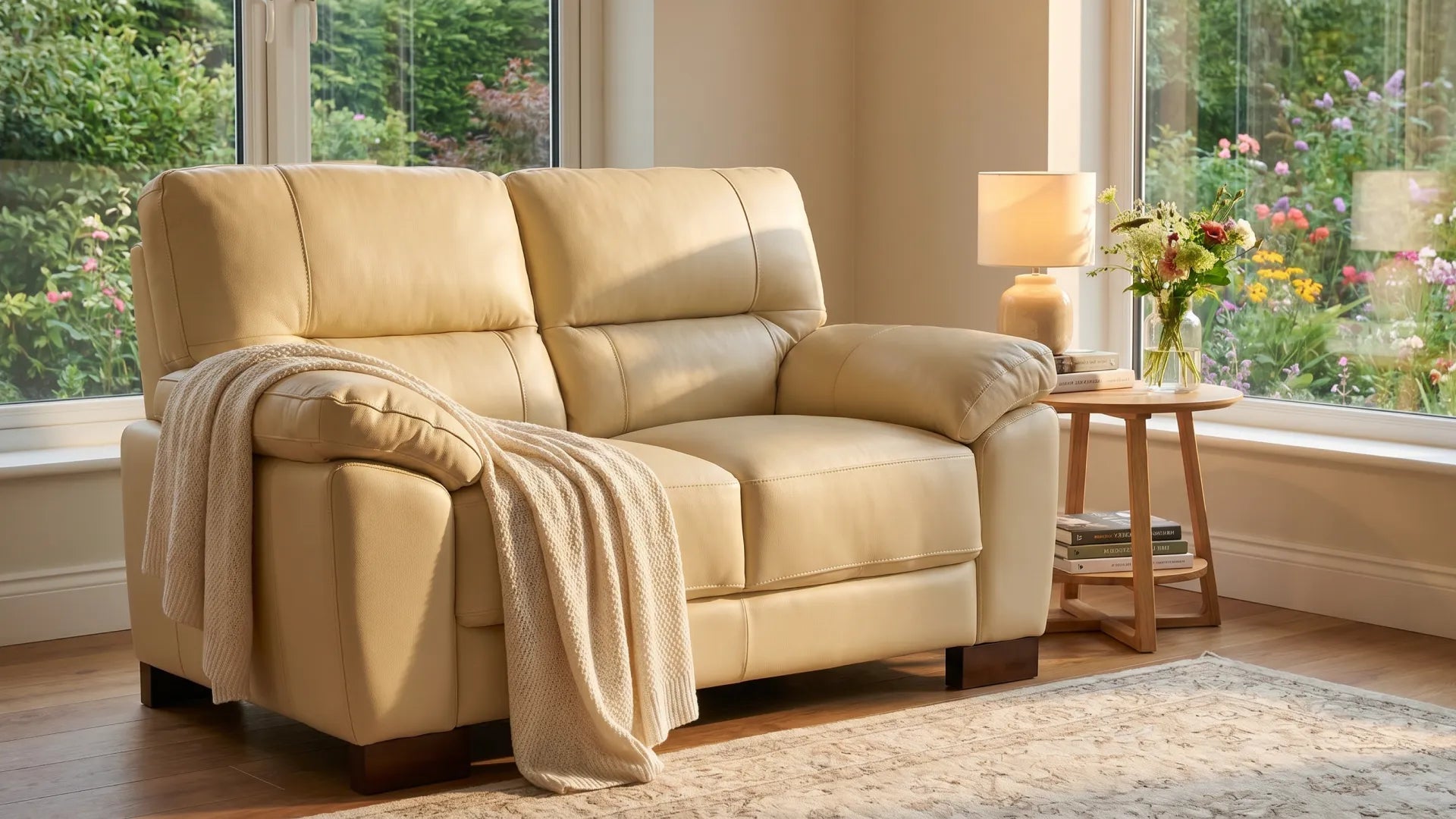 dalmore-cream-leather-2-seater-sofa