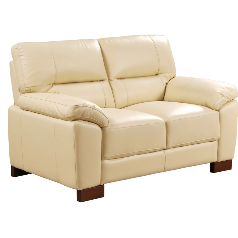 Dalmore Cream 2 Seater Sofa – Angled view on a white background
