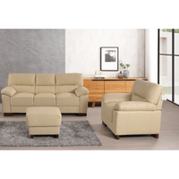 Dalmore Cream 3+1 Seater Sofa Set – Cream 3 seater sofa and armchair in a stylish roomset