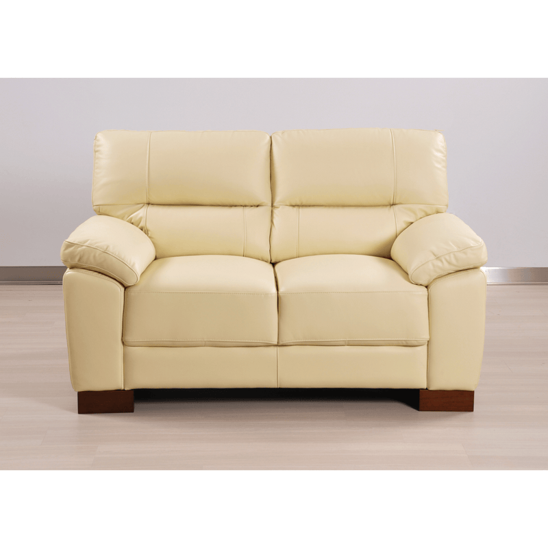 Dalmore Cream 2 Seater Sofa – Front-facing view in a stylish living room setup