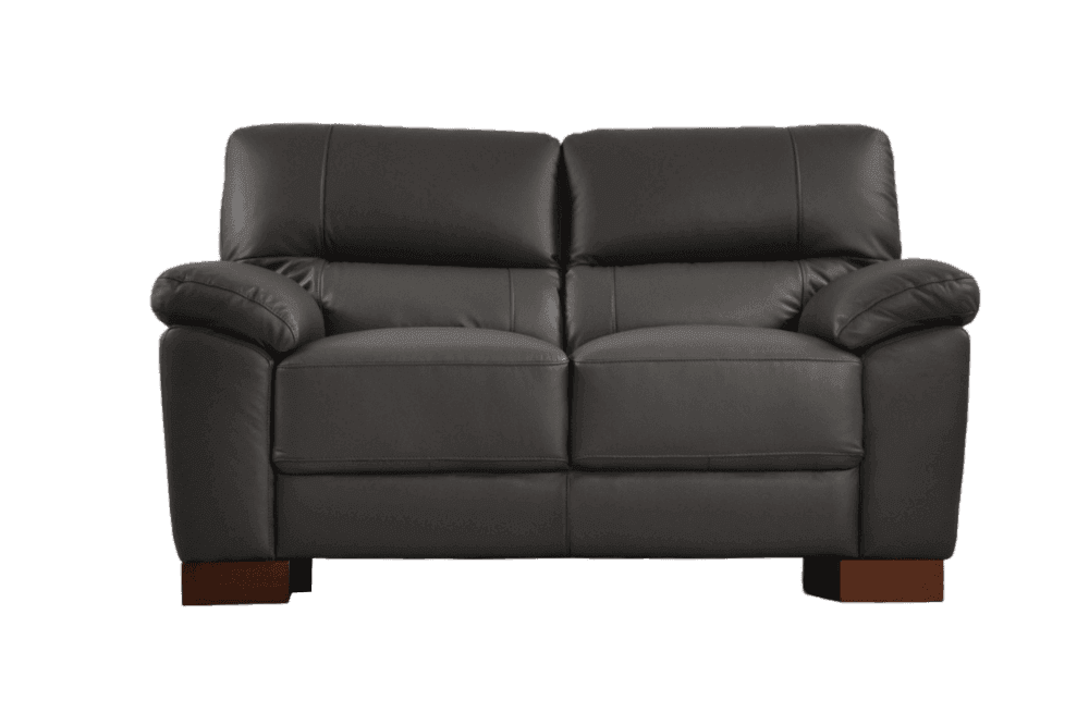Dalmore Genuine Leather Grey 2+1+1 Seater Sofa Set