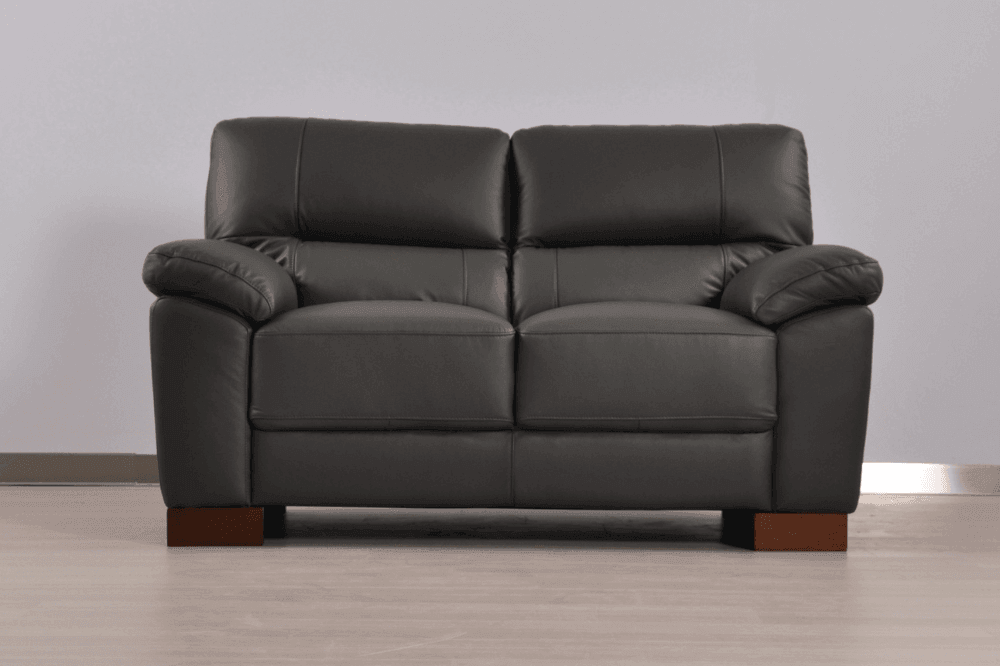 Dalmore Genuine Leather Grey 2+1+1 Seater Sofa Set