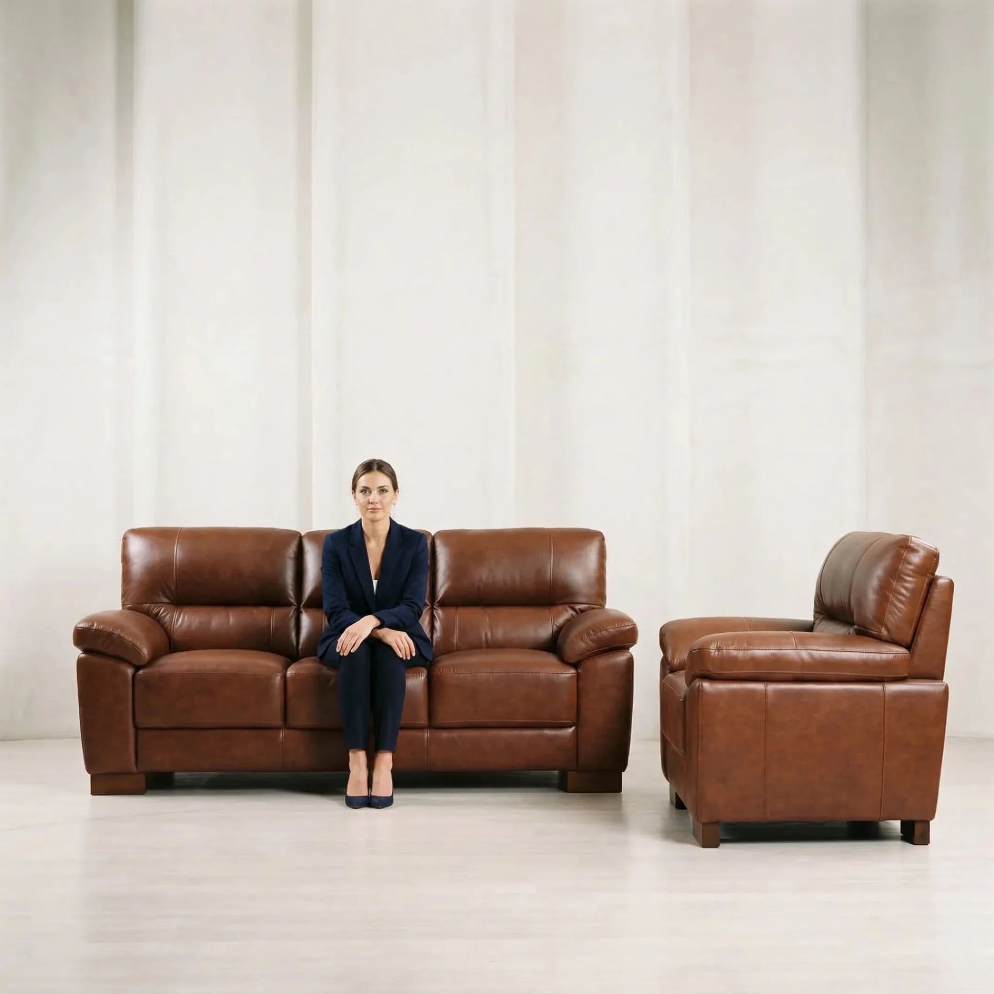 tan-3-1-seater-leather-sofa-set